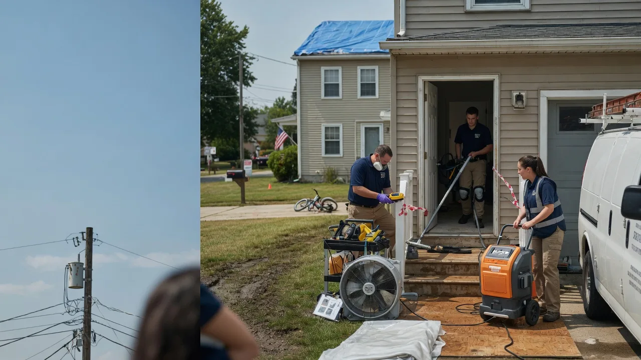 Water Damage Repair in Jamestown, PA near me
